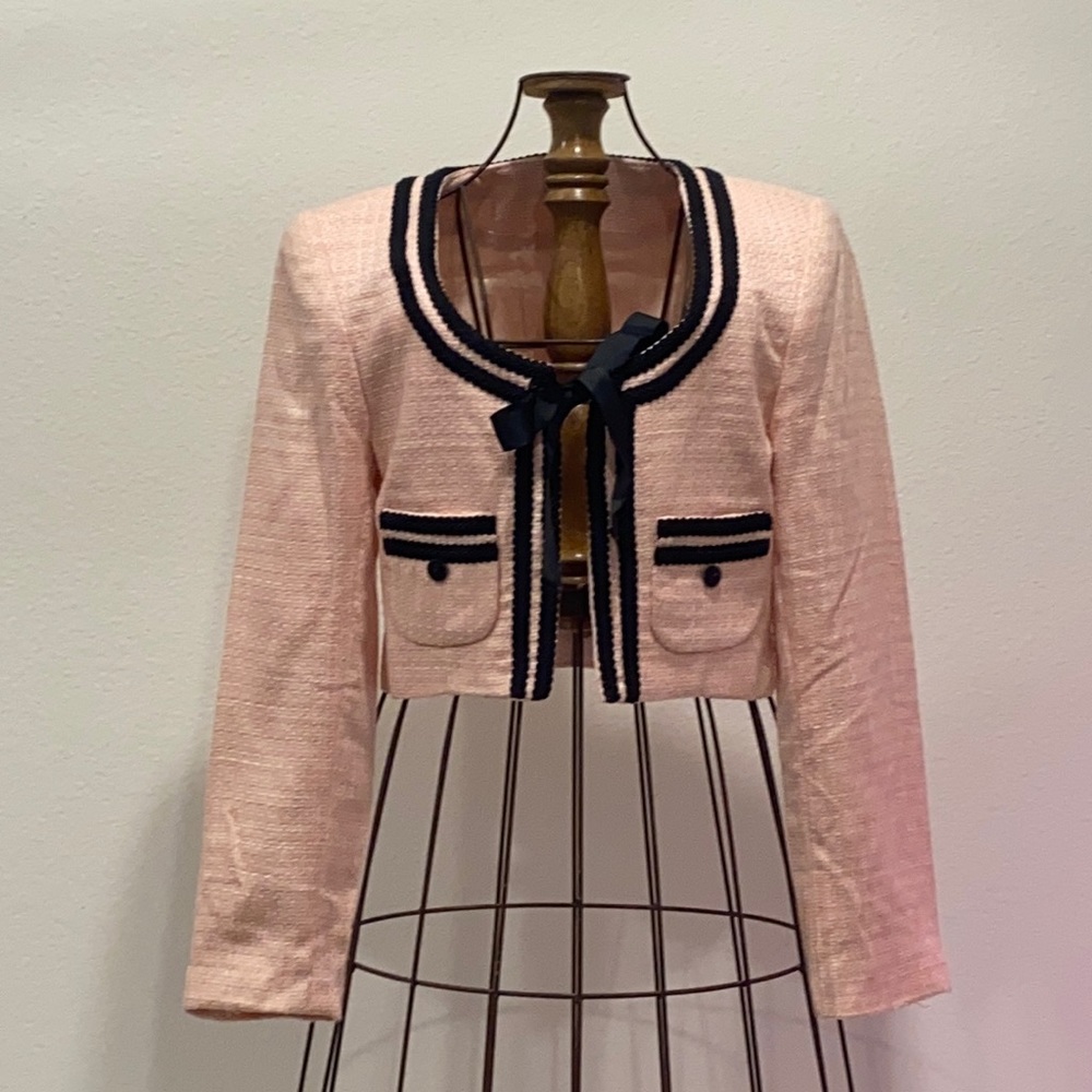 Cropped Blazer | Light Pink Size S/M